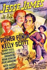 Poster for Jesse James (1939)