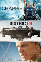 Poster for Chappie / District 9 / Elysium
