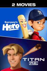 Poster for Titan A.E. + Everyone’s Hero - 2 Movies