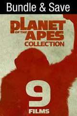 Poster for Planet of the Apes: 50 Years 9-Movie Collection