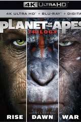 Poster for Planet of the Apes Trilogy (4K Ultra HD + Blu-ray + Digital)